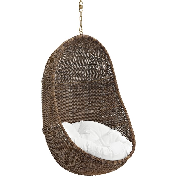 Luna star best sale parchment hanging chair